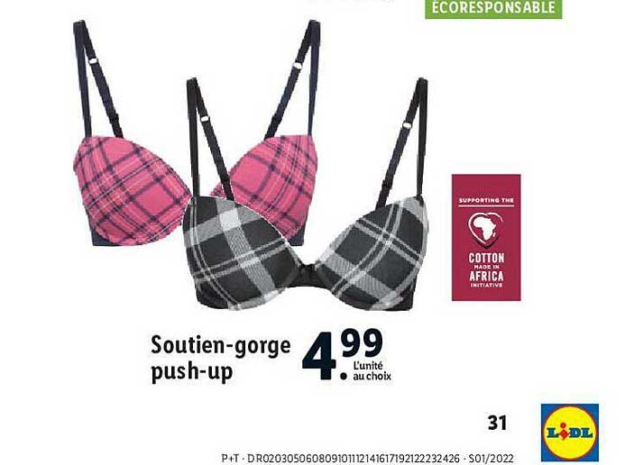 soutien-gorge push-up