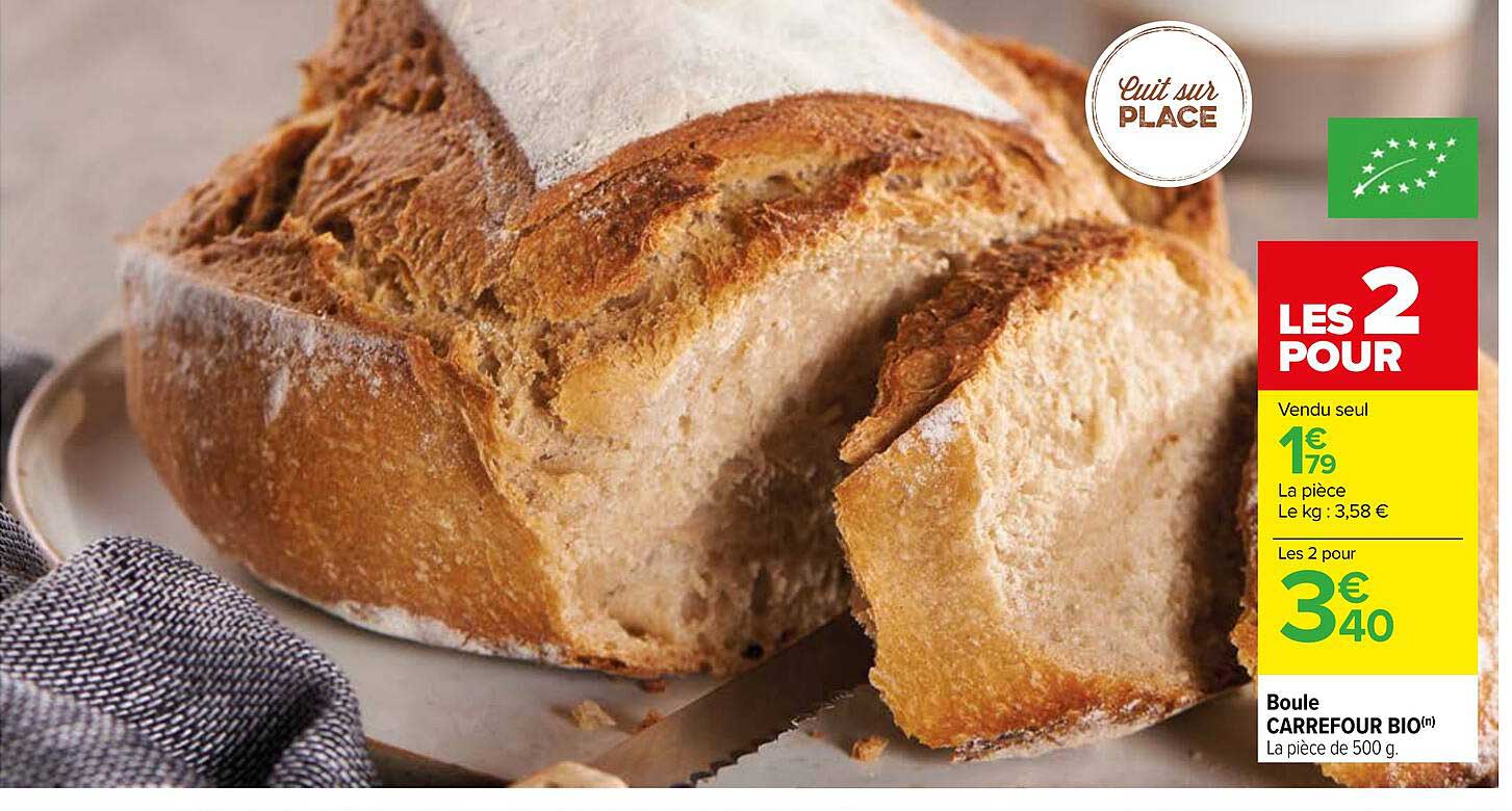Boule Carrefour Bio