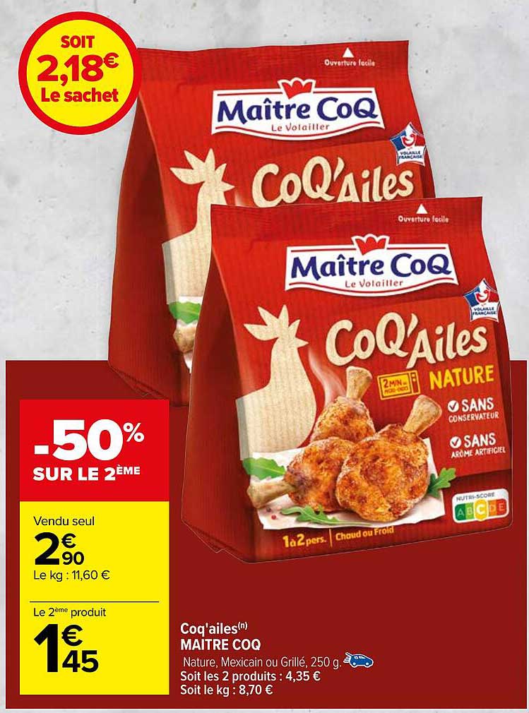 coq'ailes maître coq