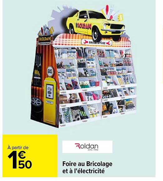 foire au bricolage et à l'électricité roldan