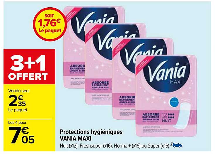 protections hygiéniques vania maxi