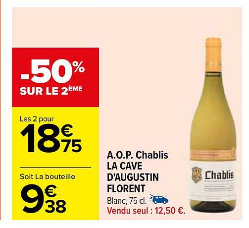 a.o.p. chablis la cave d'augustin florent