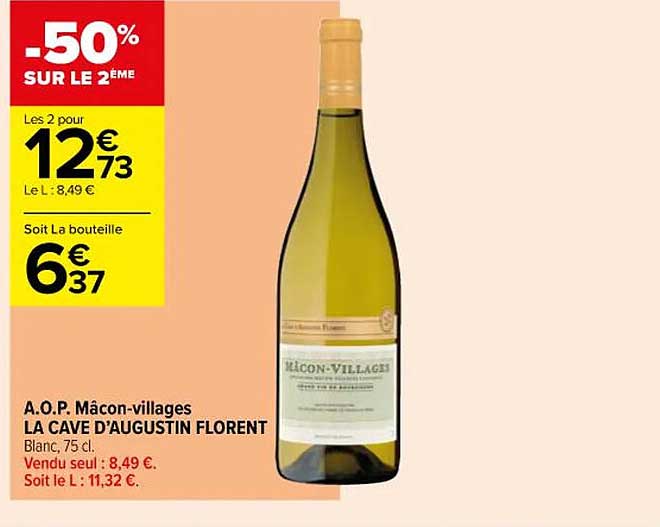 a.o.p. mâcon-villages la cave d'augustin florent