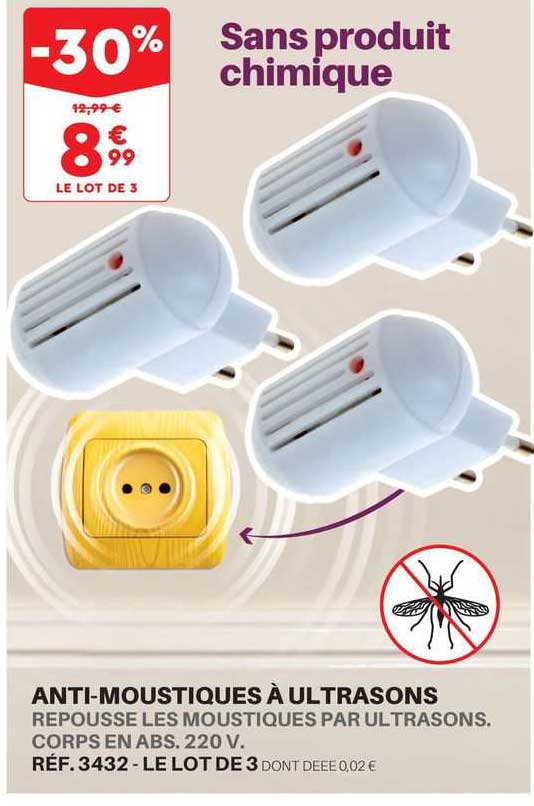 anti-moustiques à ultrasons