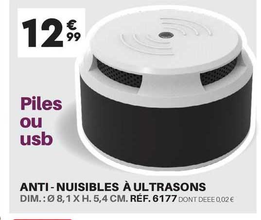 Anti-nuisibles à Ultrasons