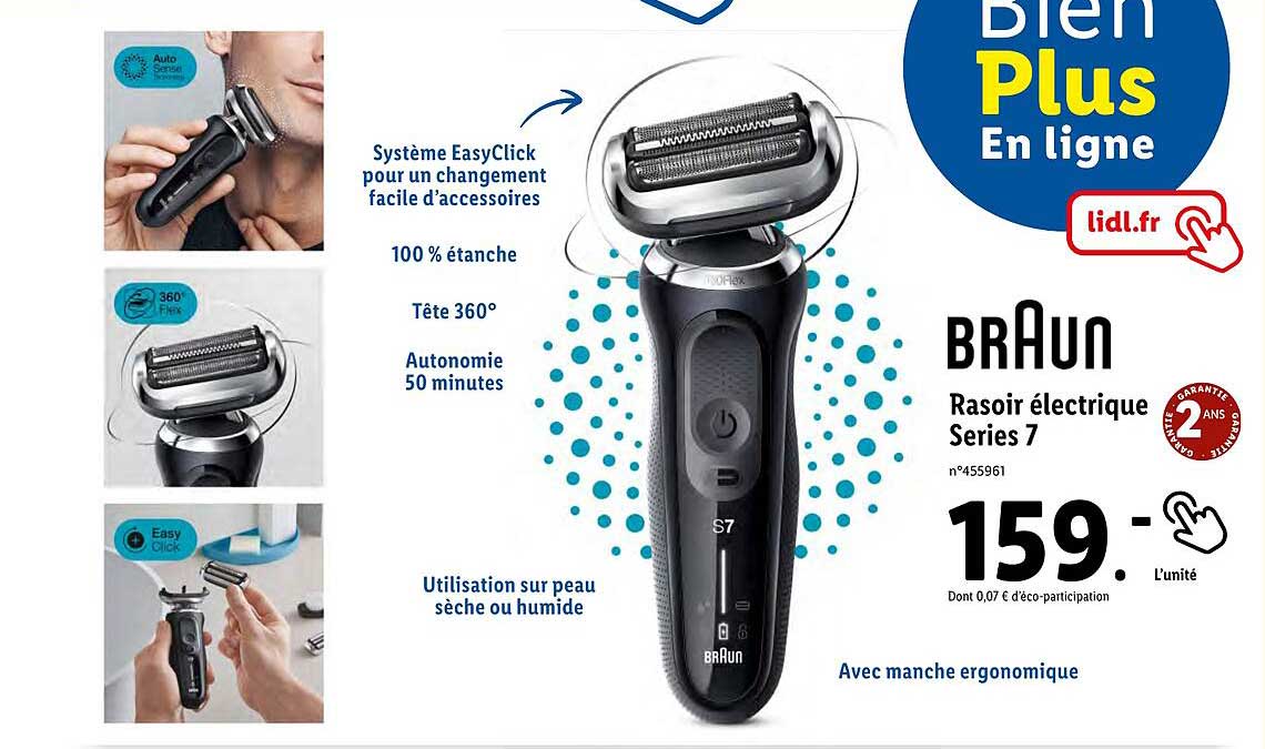 Braun Rasoir électrique Series 7