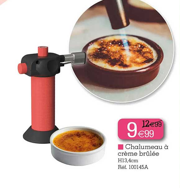 chalumeau à crème brûlée