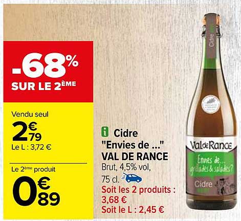 cidre "envies de..." val de france