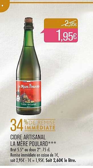 cidre artisanal la mère poulard