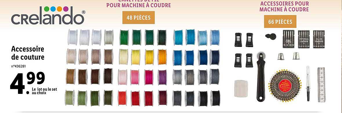 crelando accessoire de couture