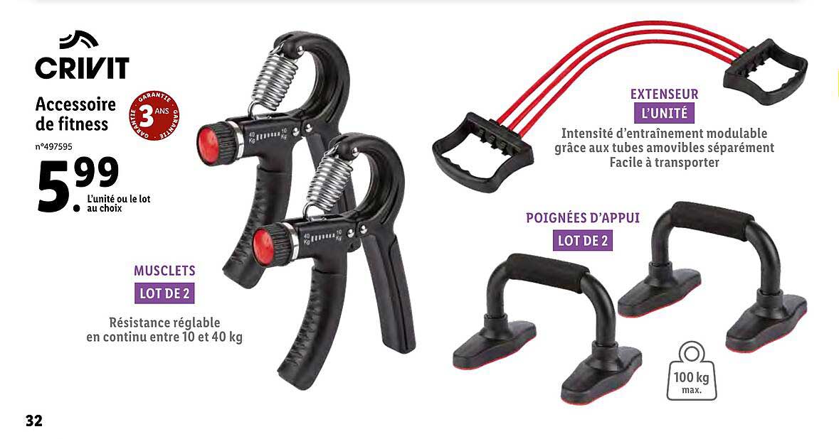 Crivit Accessoire De Fitness