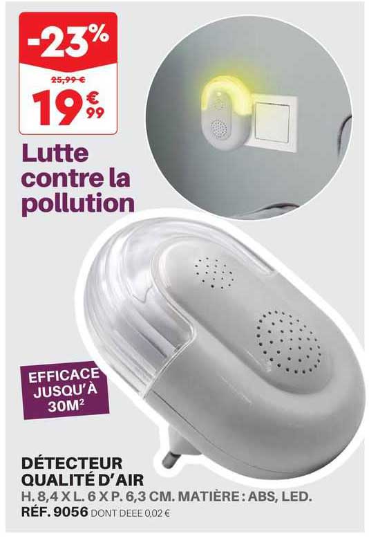 détecteur qualité d'air