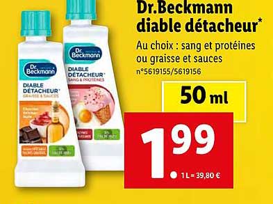 dr. beckmann diable détacheur