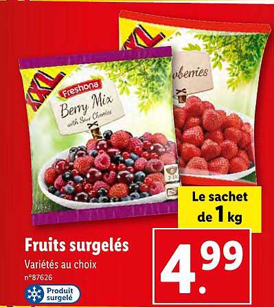 Fruits Surgelés