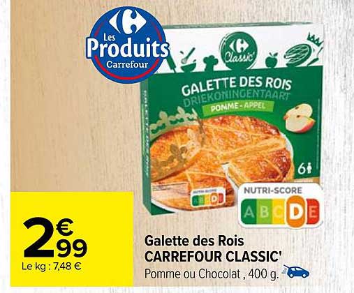 galette des rois carrefour classic'