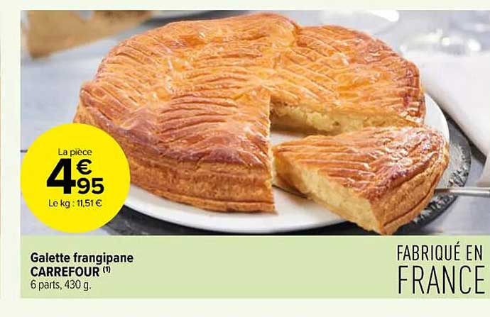 galette frangipane carrefour