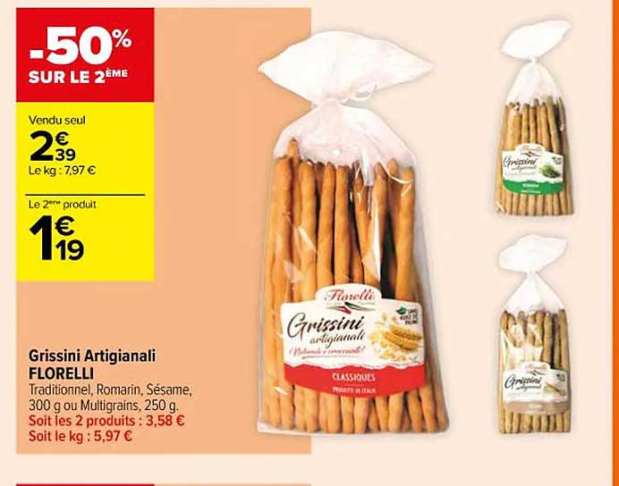 Grissini Artigianali Florelli