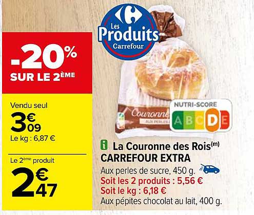la couronne des rois carrefour extra