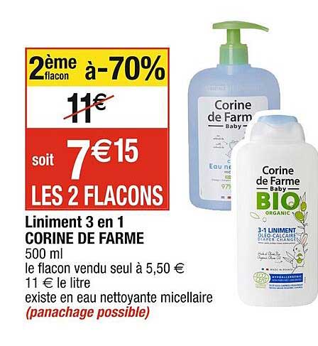 liniment 3 en 1 corine de farme