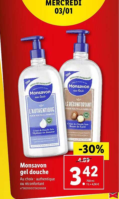 Monsavon Gel Douche