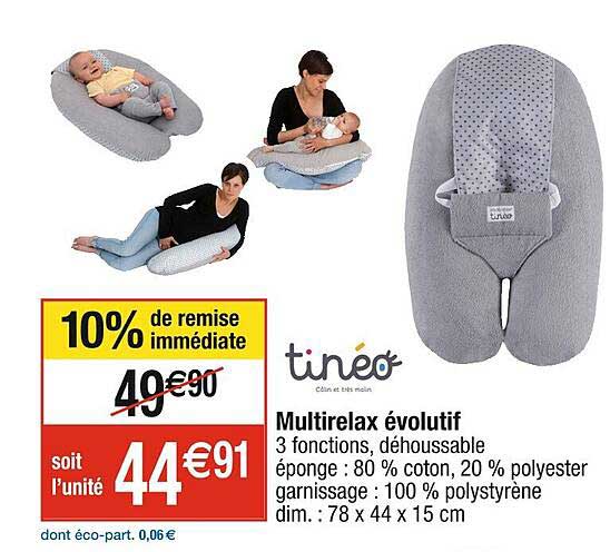 multirelax évolutif tinéo