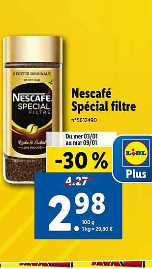 Nescafé Spécial Filtre