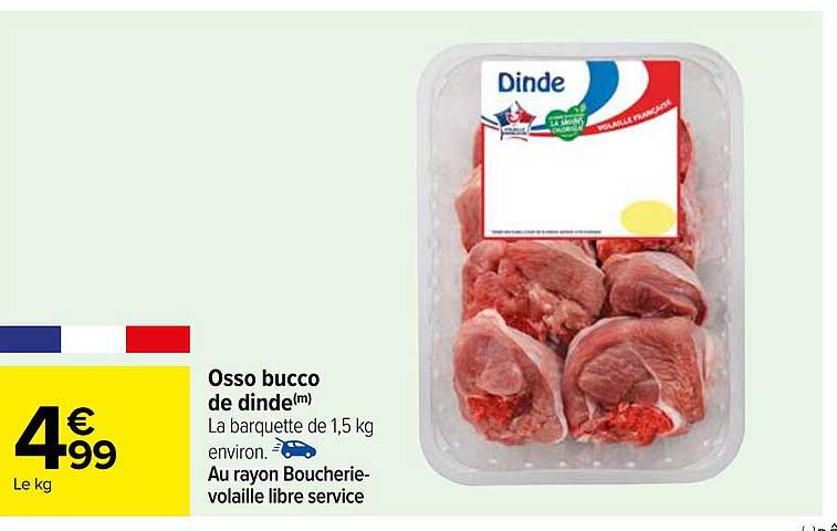 osso bucco de dinde