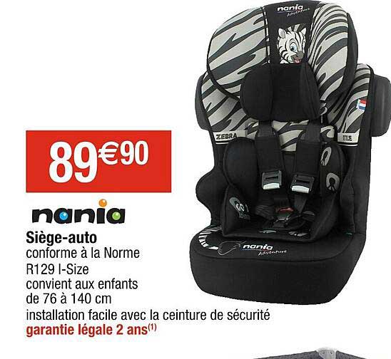 siège-auto nania