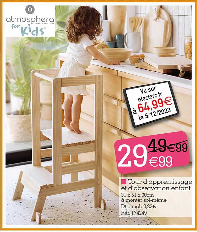 tour d'apprentissage et d'observation enfant atmosphera for kids