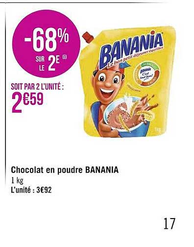 Chocolat En Poudre Banania