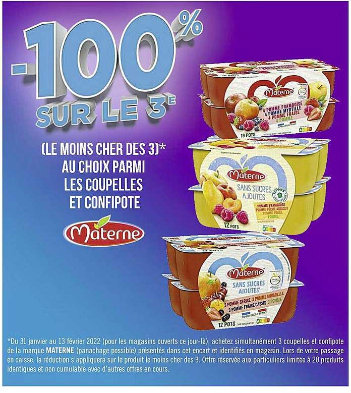 Coupelles Et Confipote Materne