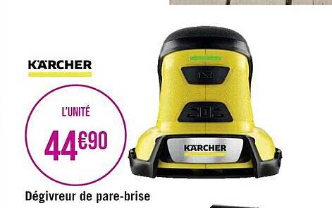 dégivreur de pare-brise kärcher