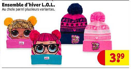 ensemble d'hiver l.o.l.