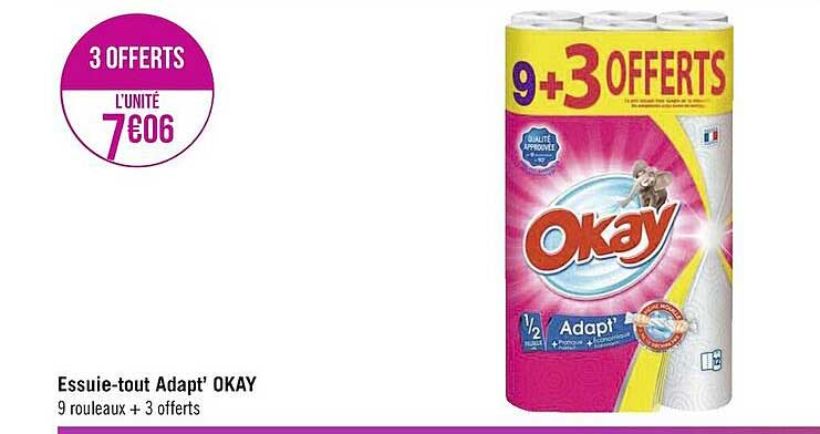 essuie-tout adapt' okay