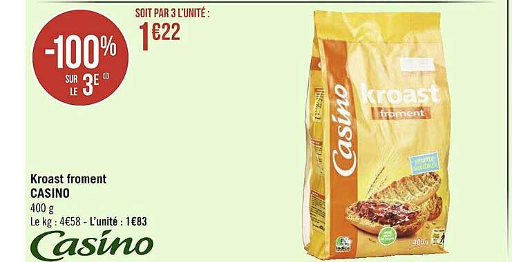 kroast froment casino