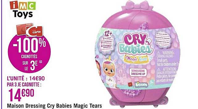 maison dressing cry babies magic tears
