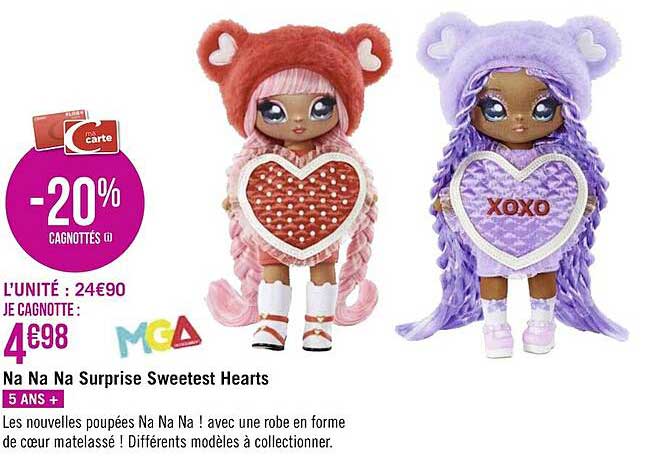 na na na surprise sweetest hearts