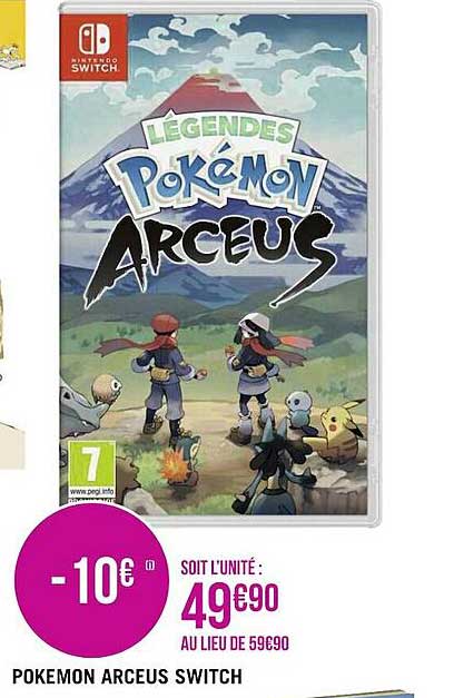 pokémon arceus switch