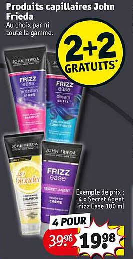 produits capillaires john frieda