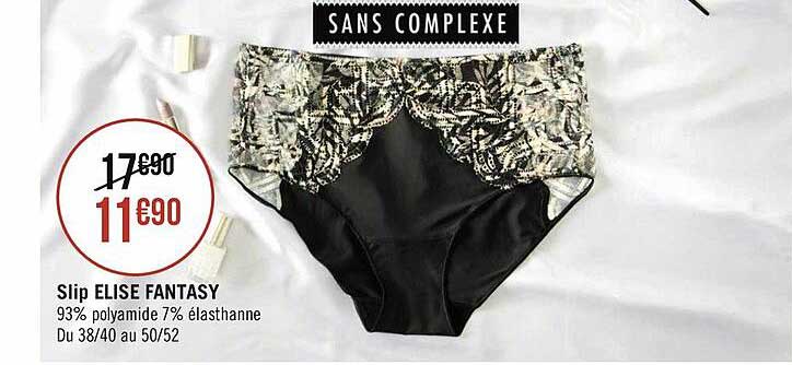 slip elise fantasy sans complexe