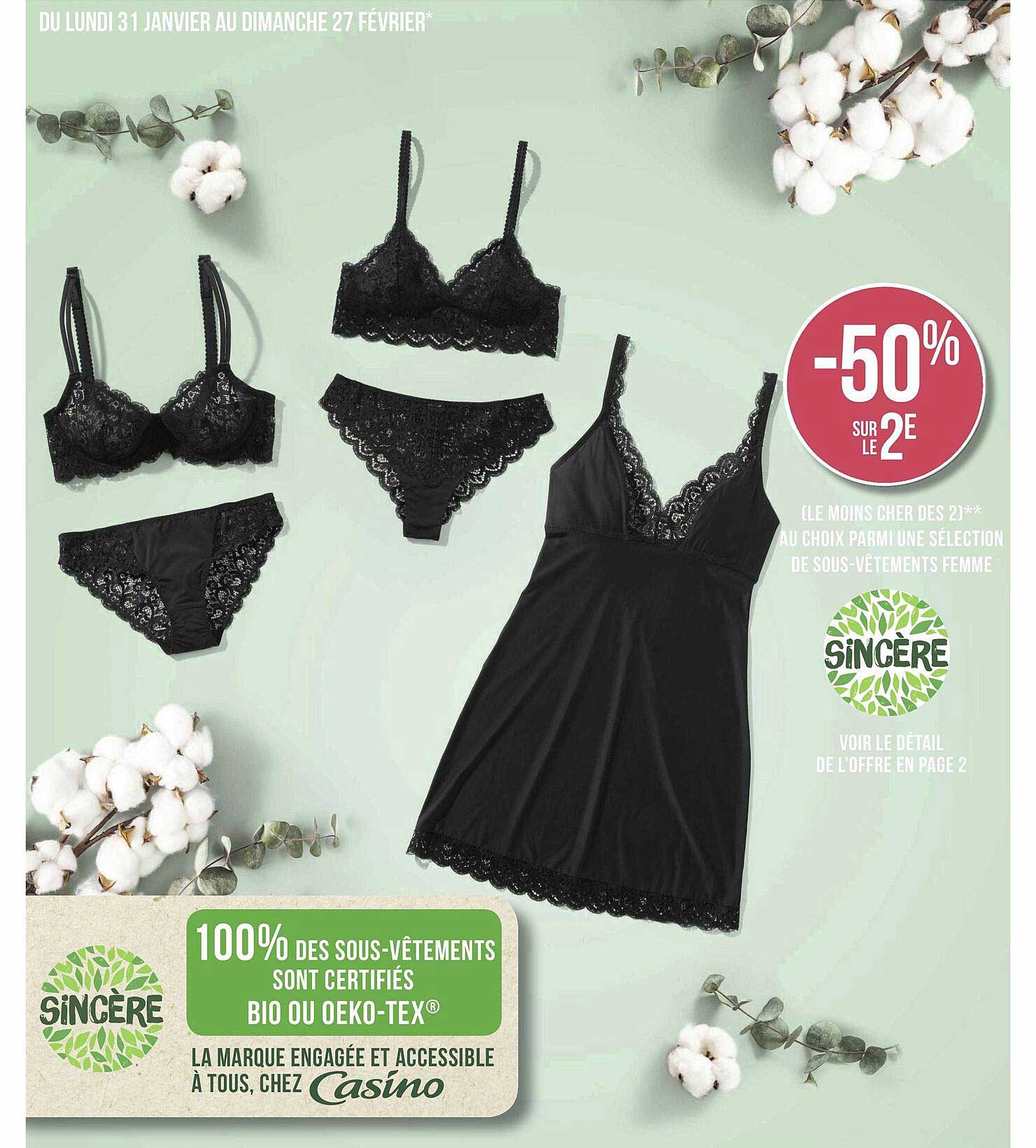 sous-vêtements sincère