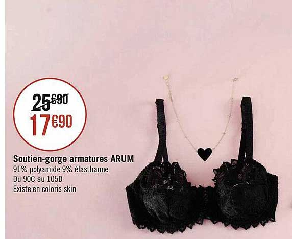 soutien-gorge armatures arum