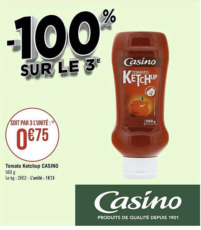 tomato ketchup casino
