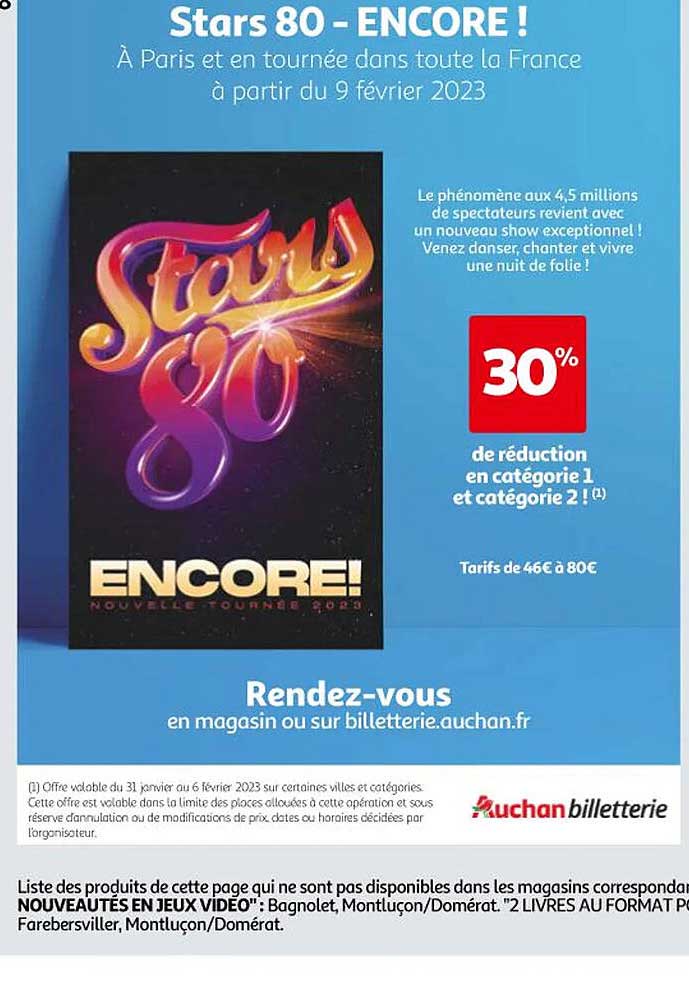stars 80 - encore !