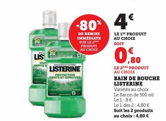 Bain De Bouche Listerine