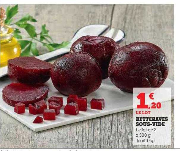 betteraves sous-vide