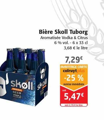 bière skoll tuborg