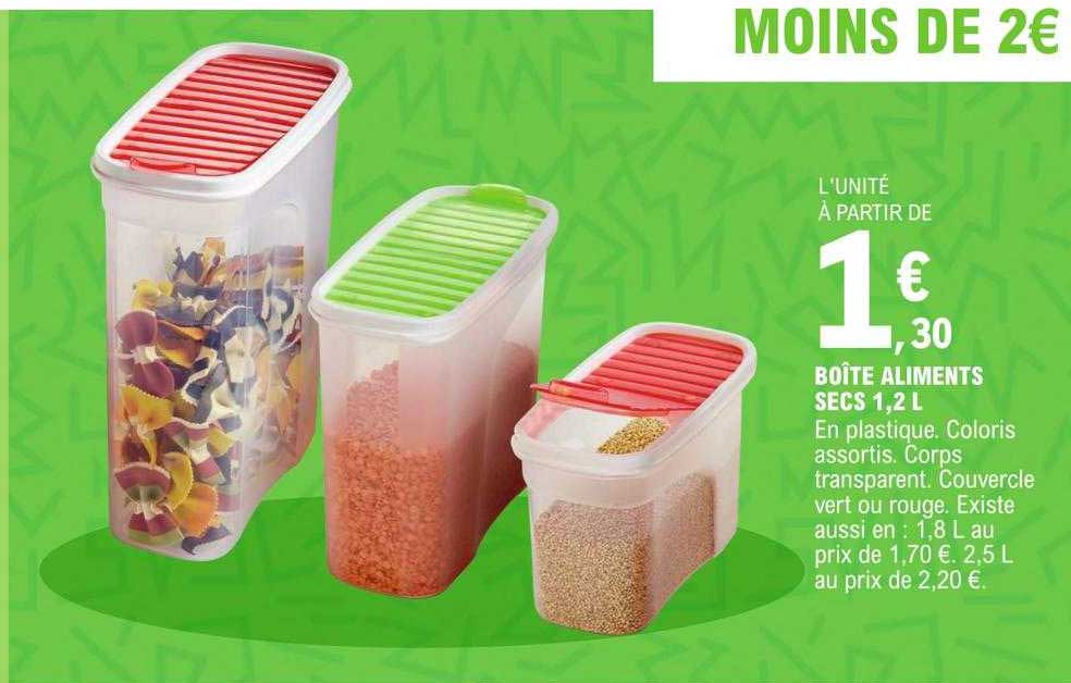 boîte aliments secs 1,2l