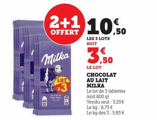 Chocolat Au Lait Milka