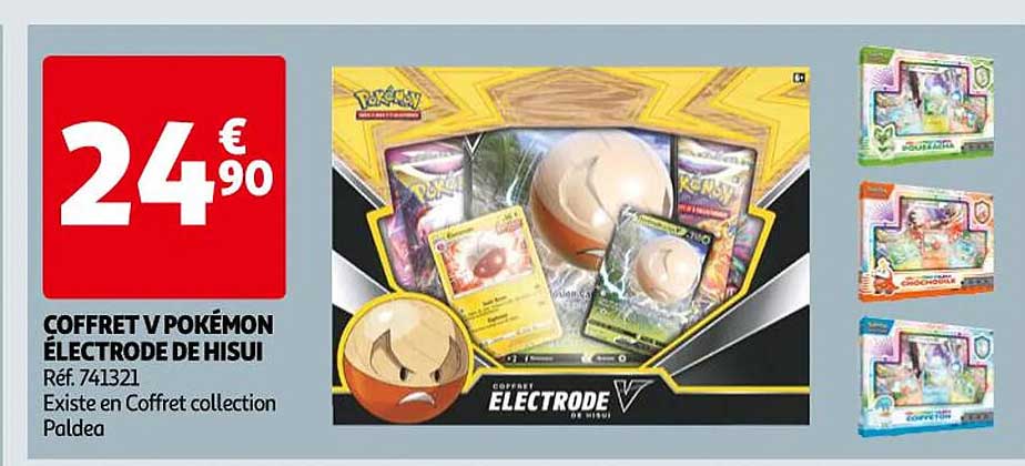 coffret v pokémon électrode de hisui